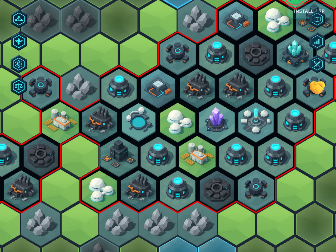 Hex Rim colony overview